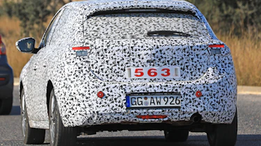 Vauxhall Corsa spies - rear