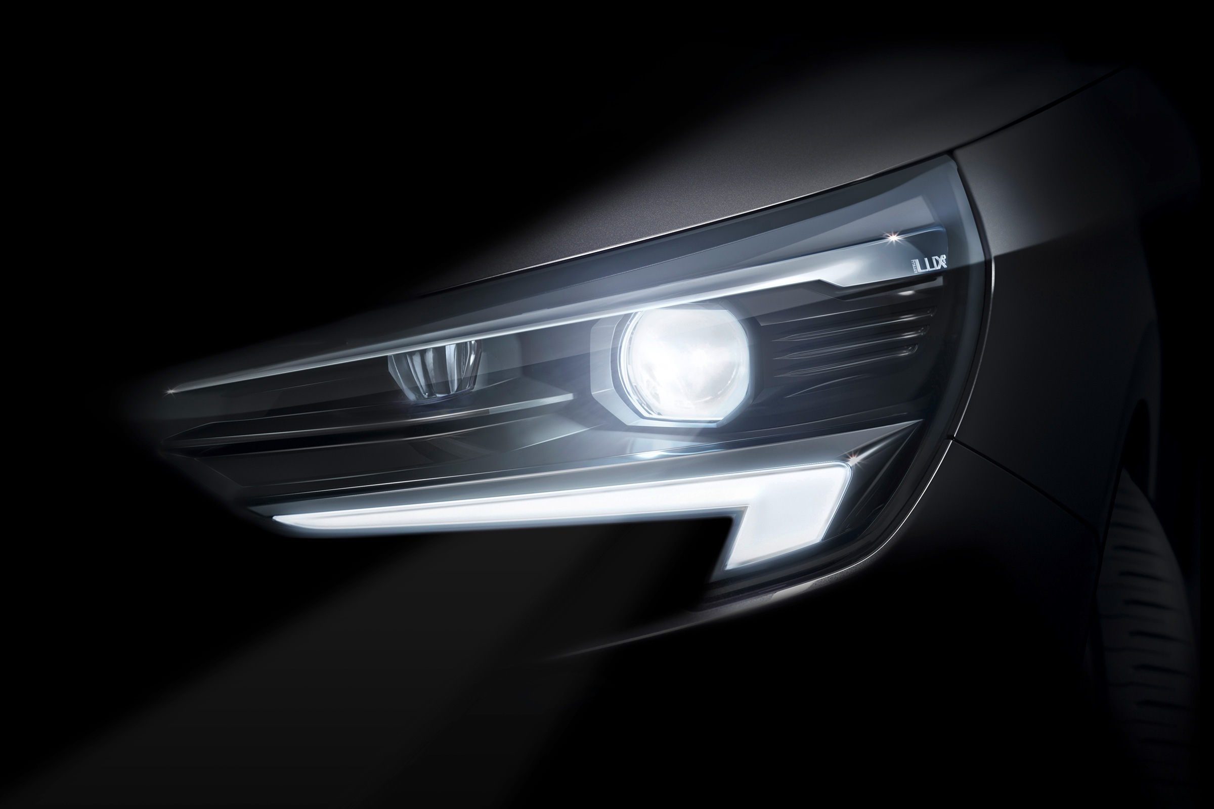 Vauxhall Corsa headlight teaser