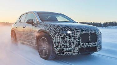 BMW iNEXT teaser - front tracking