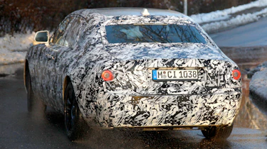 Rolls-Royce Ghost spies - rear