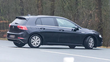 VW Golf Mk8 spies - side rear 3/4