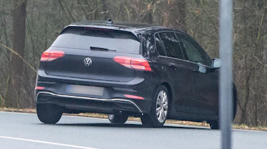 VW Golf Mk8 spies - rear 3/4