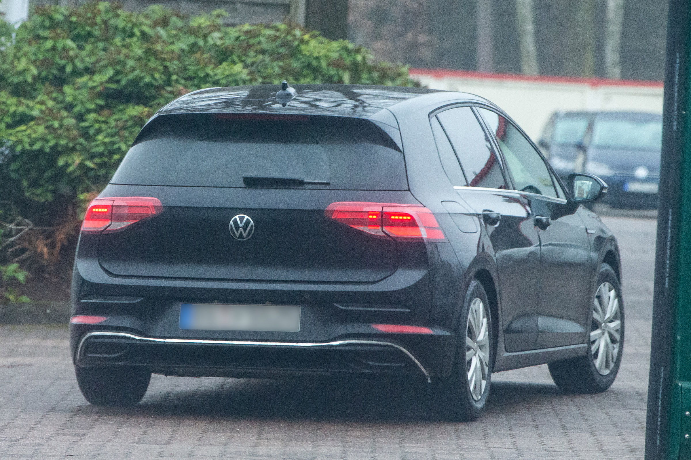 VW Golf Mk8 spies - rear