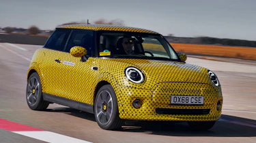 MINI Cooper SE prototype - front