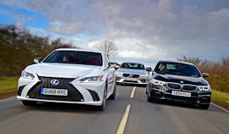 Lexus ES vs BMW 5 Series vs Volvo S90 - header