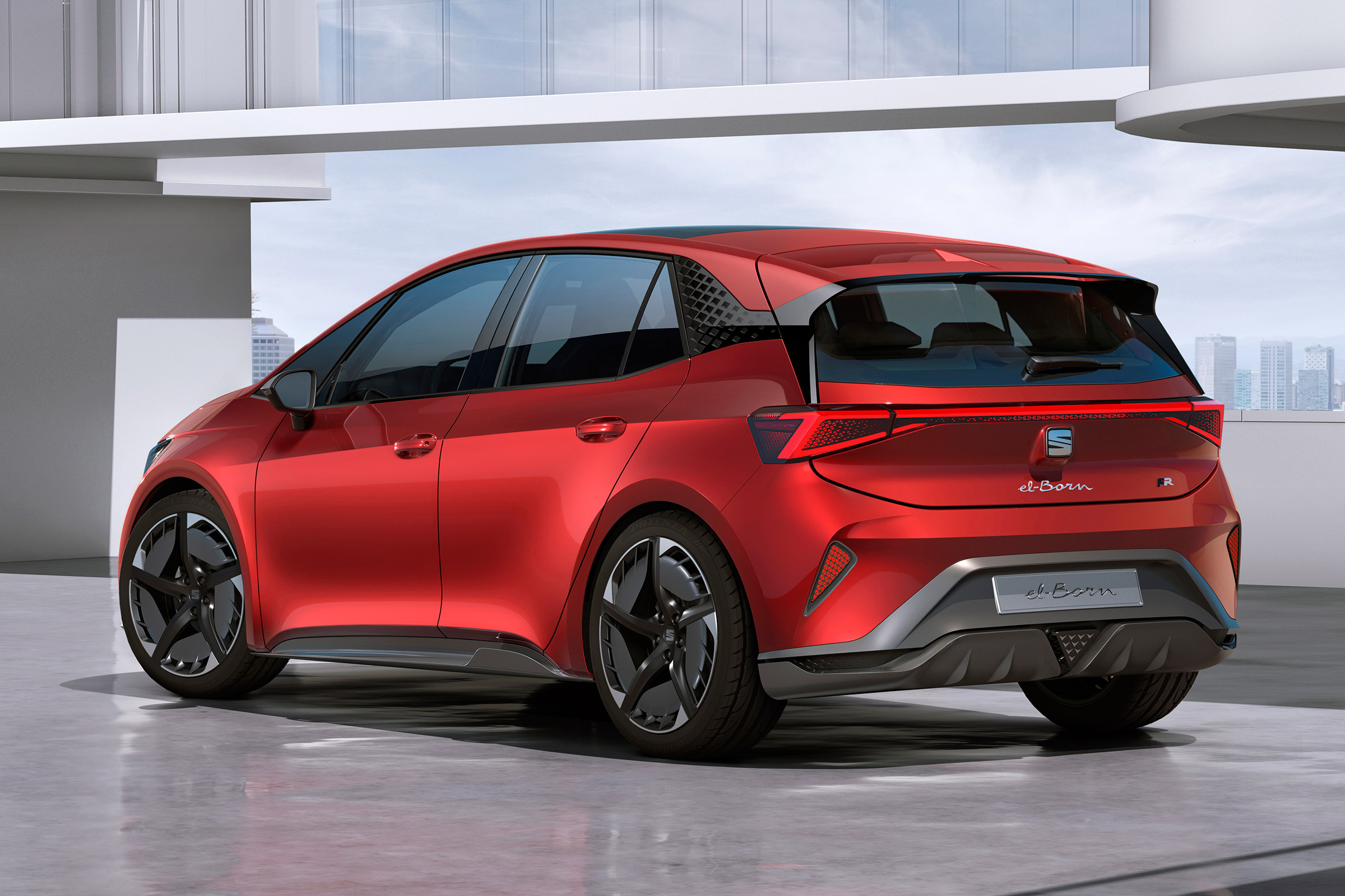 SEAT el-Born concept - rear