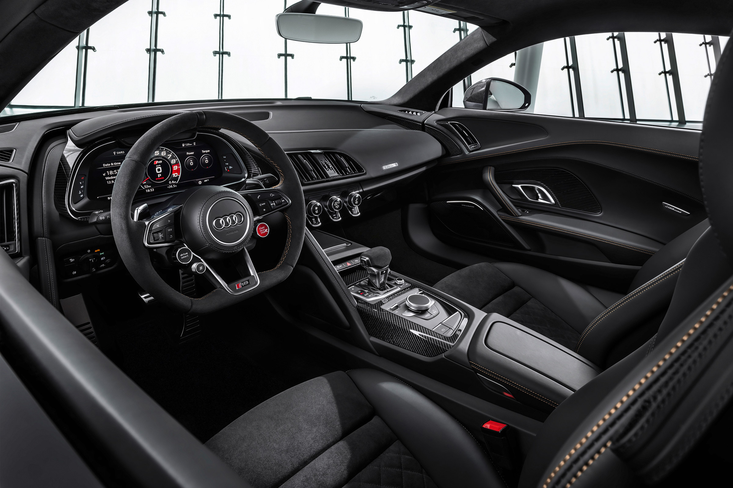 Audi R8 V10 Decennium - dash