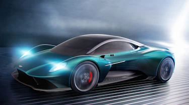 Aston Martin Vanquish Vision concept - front action