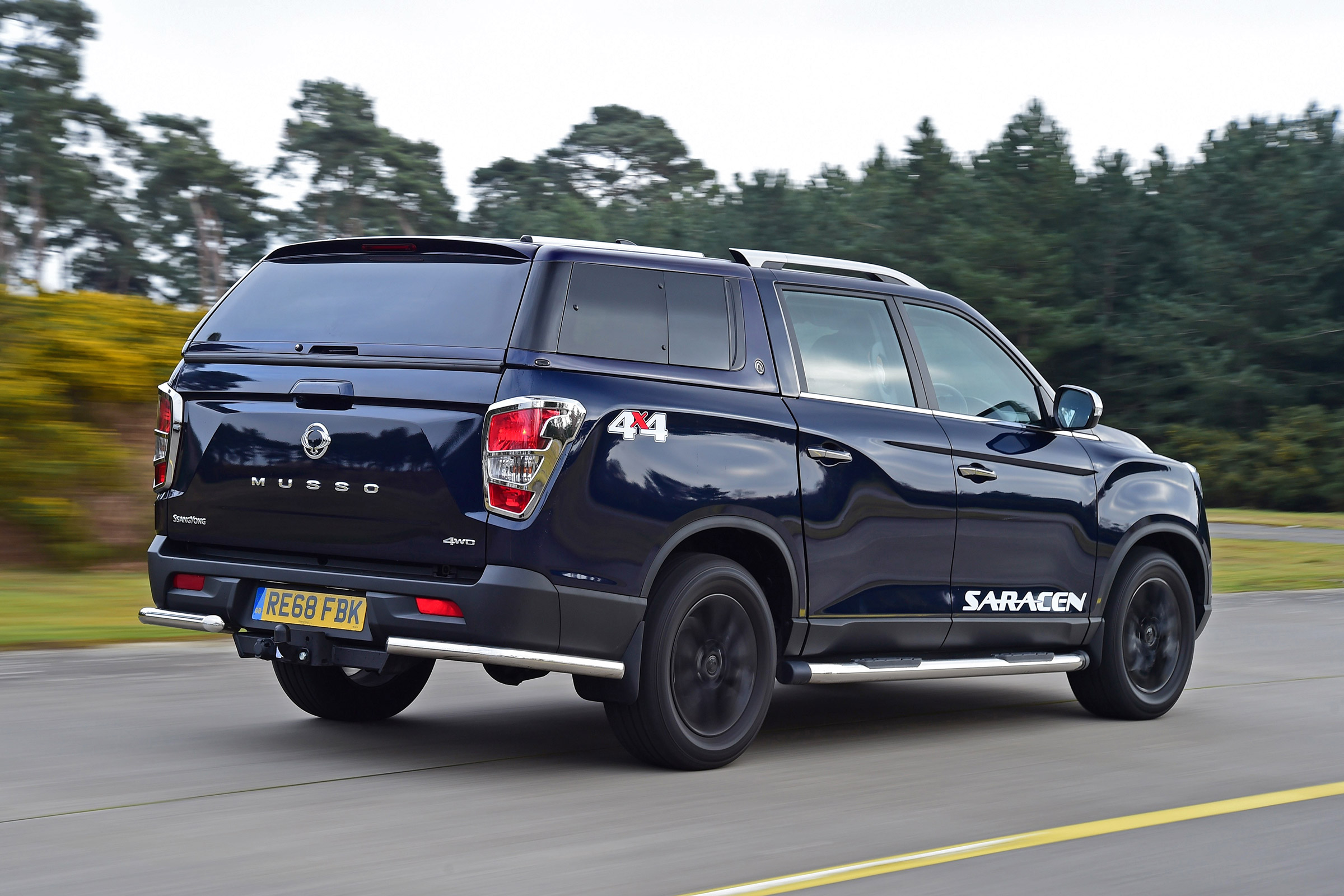 SsangYong Musso - rear