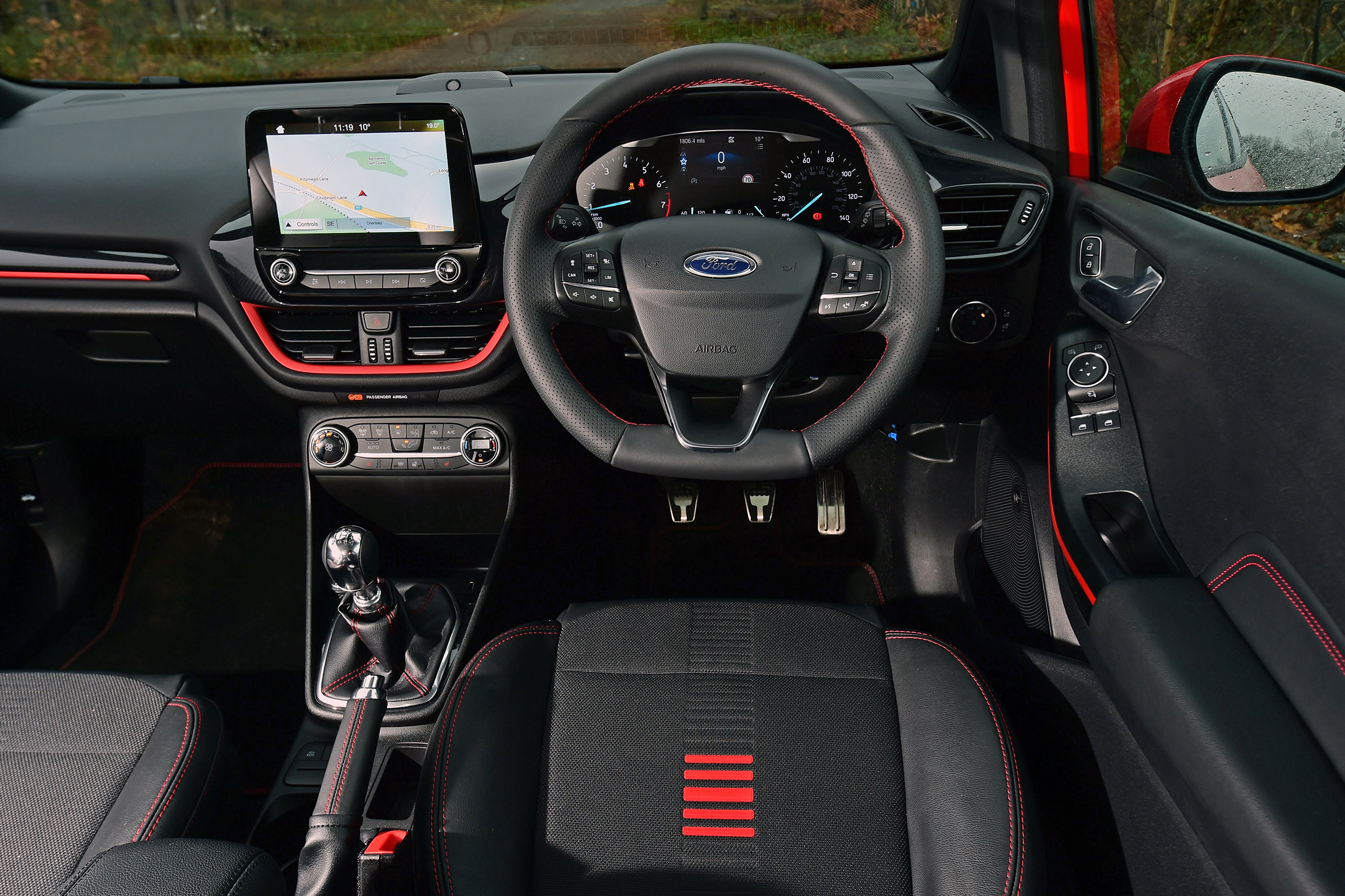 Ford Fiesta ST-Line - dash