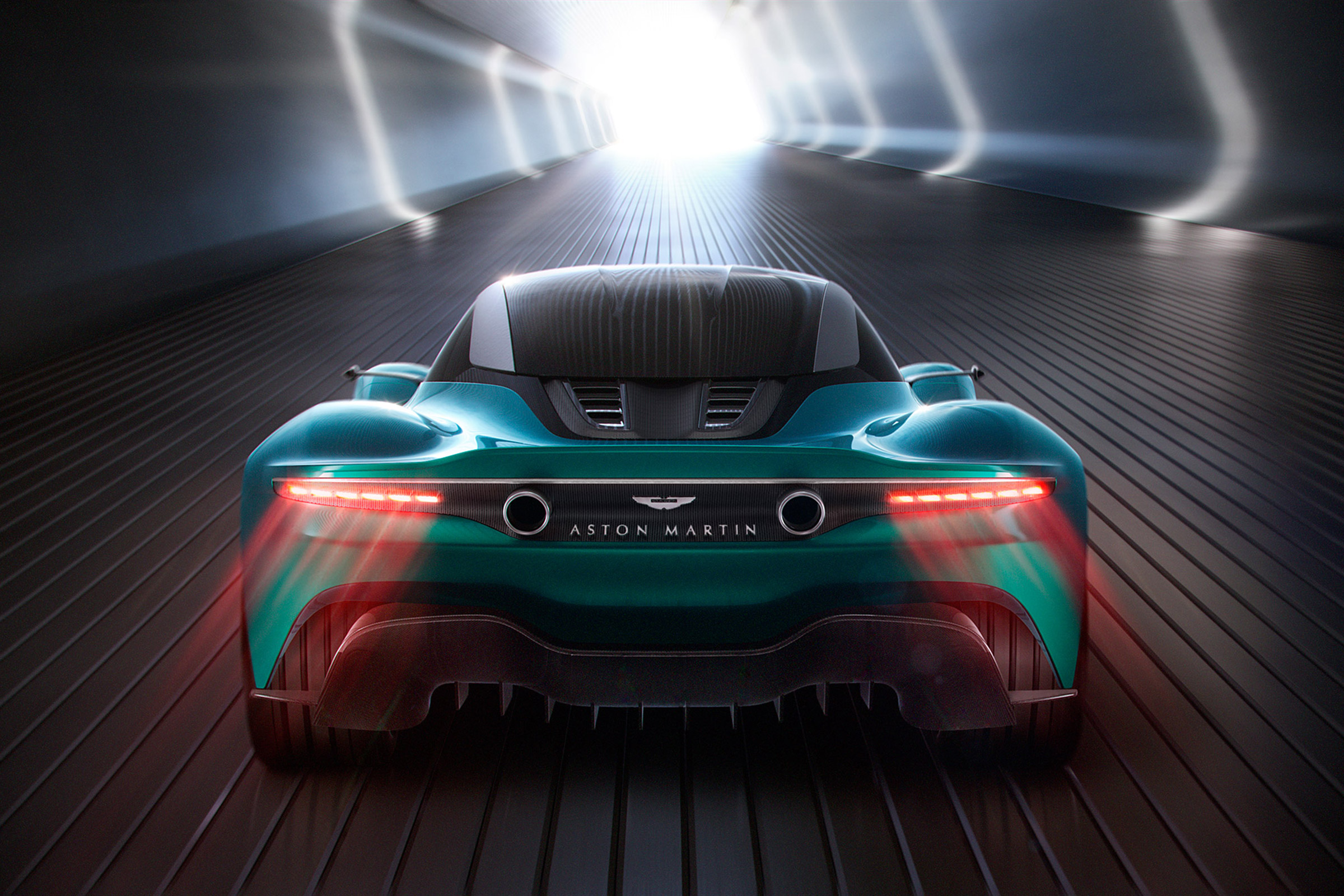 Aston Martin Vanquish Vision concept - full rear