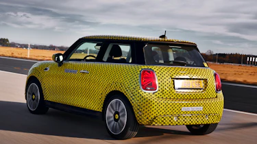 MINI Cooper SE prototype - rear action