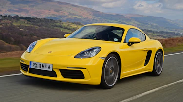 Porsche 718 Cayman - front