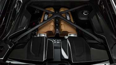 Audi R8 V10 Decennium - engine bay
