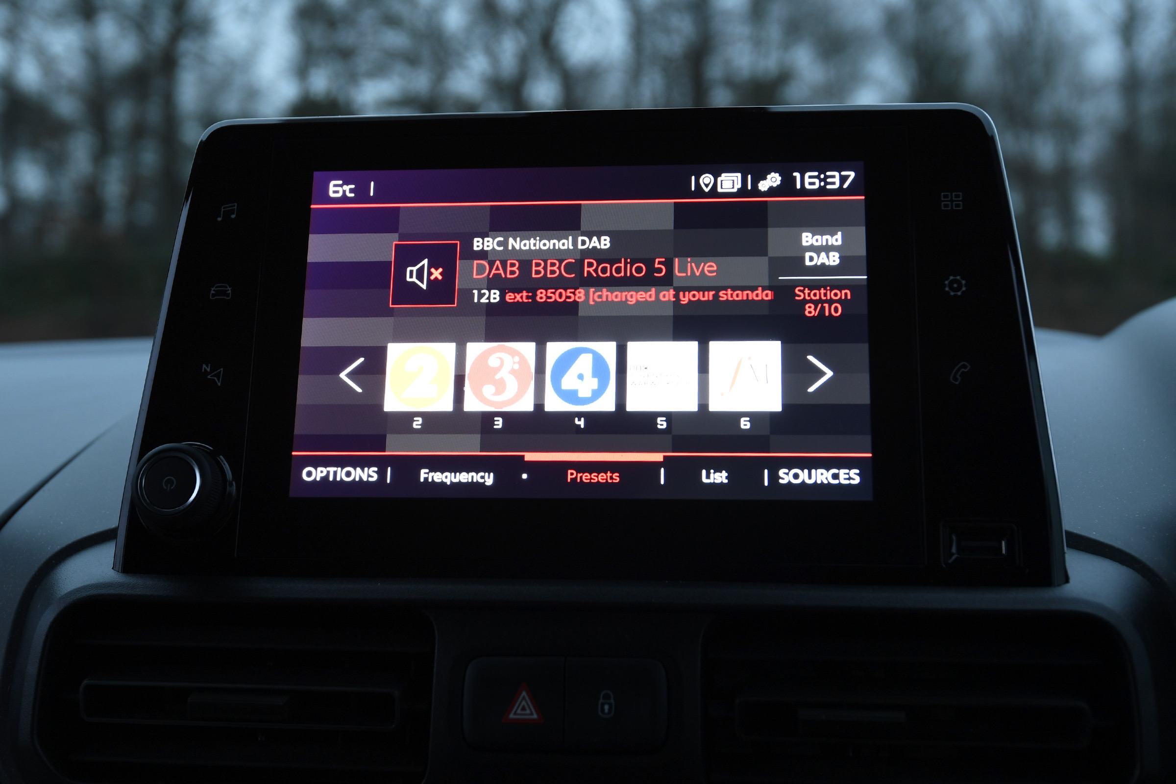 citroen berlingo xl infotainment