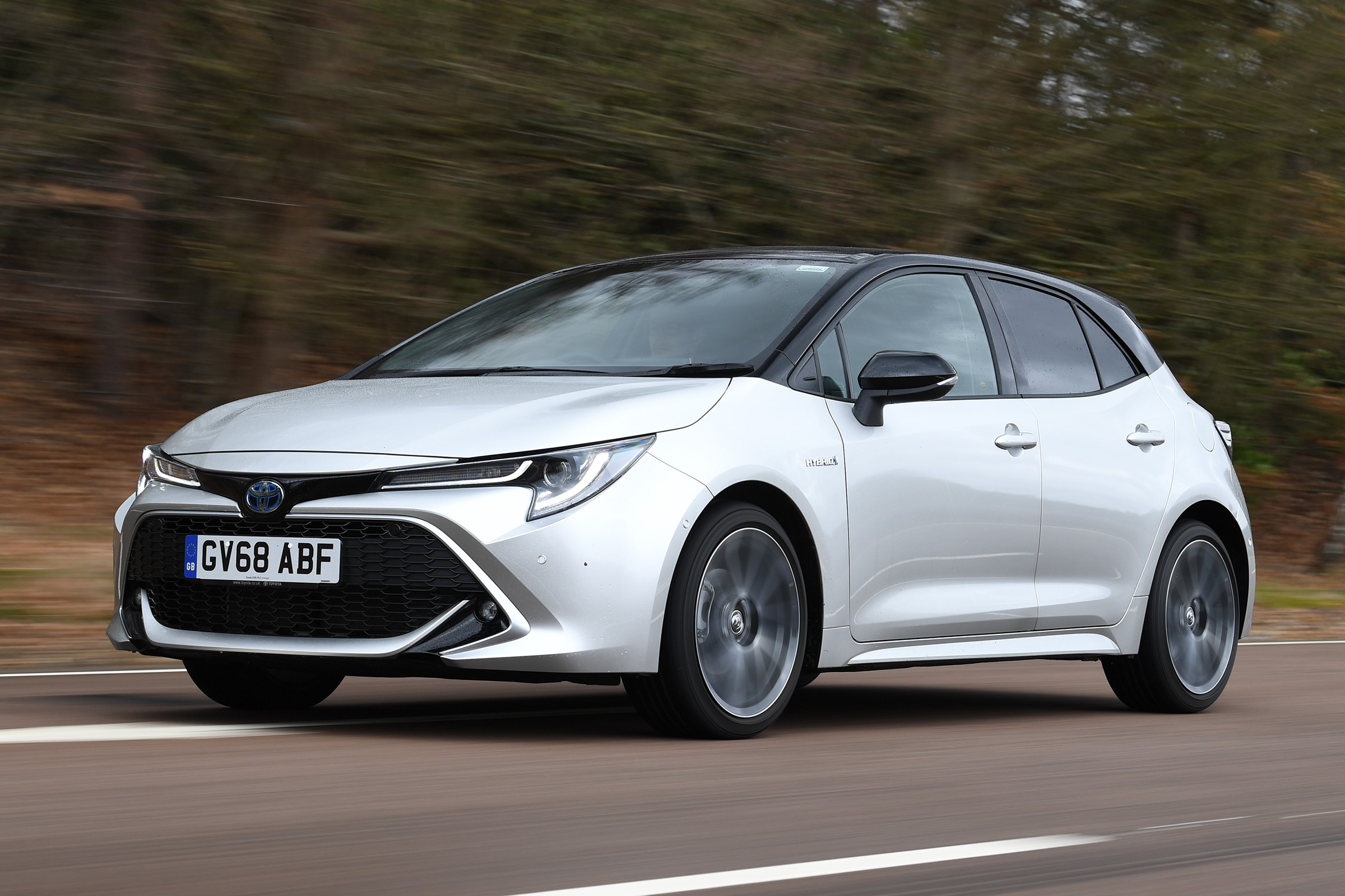 toyota corolla tracking front