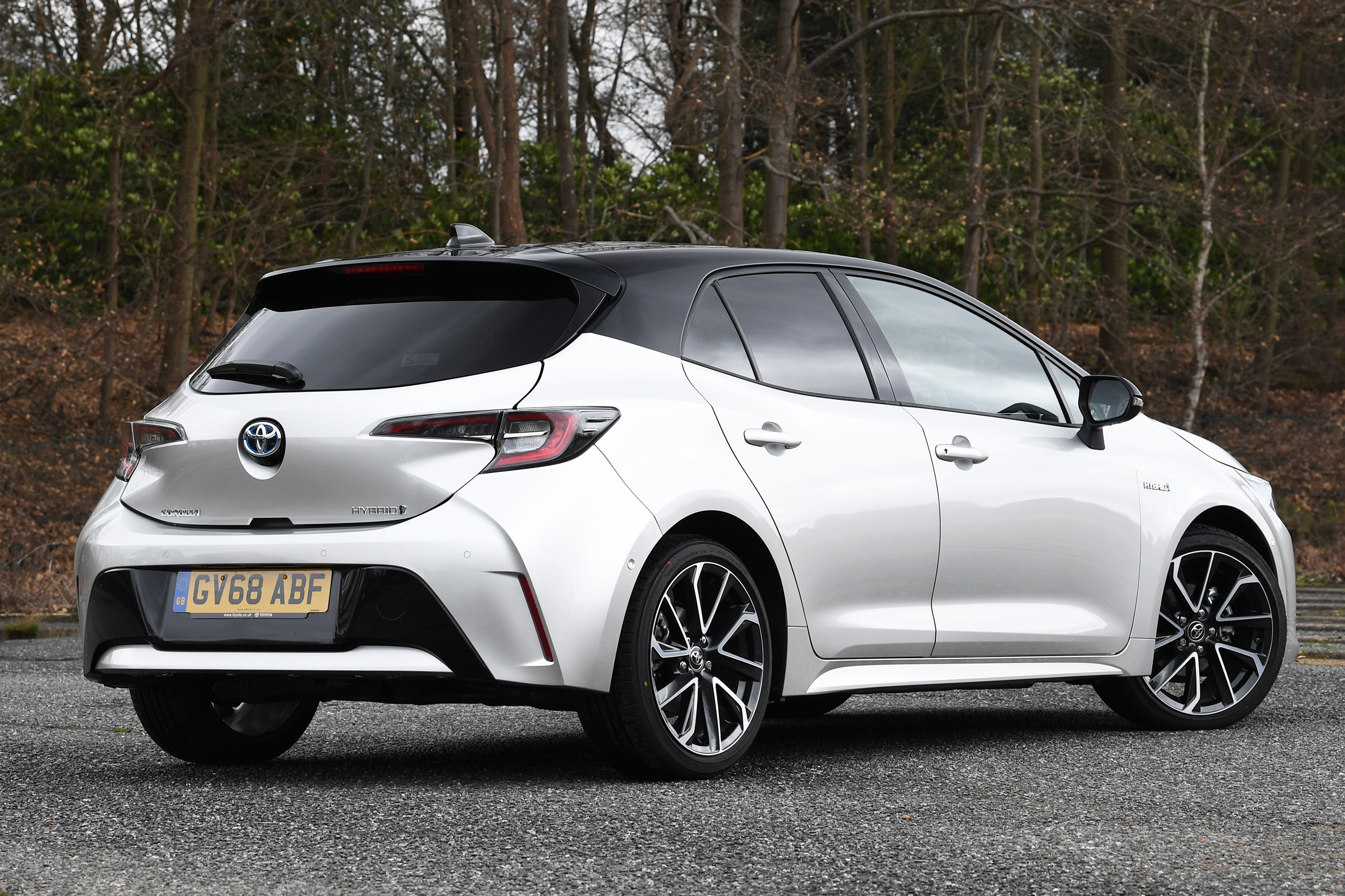 toyota corolla static rear quarter