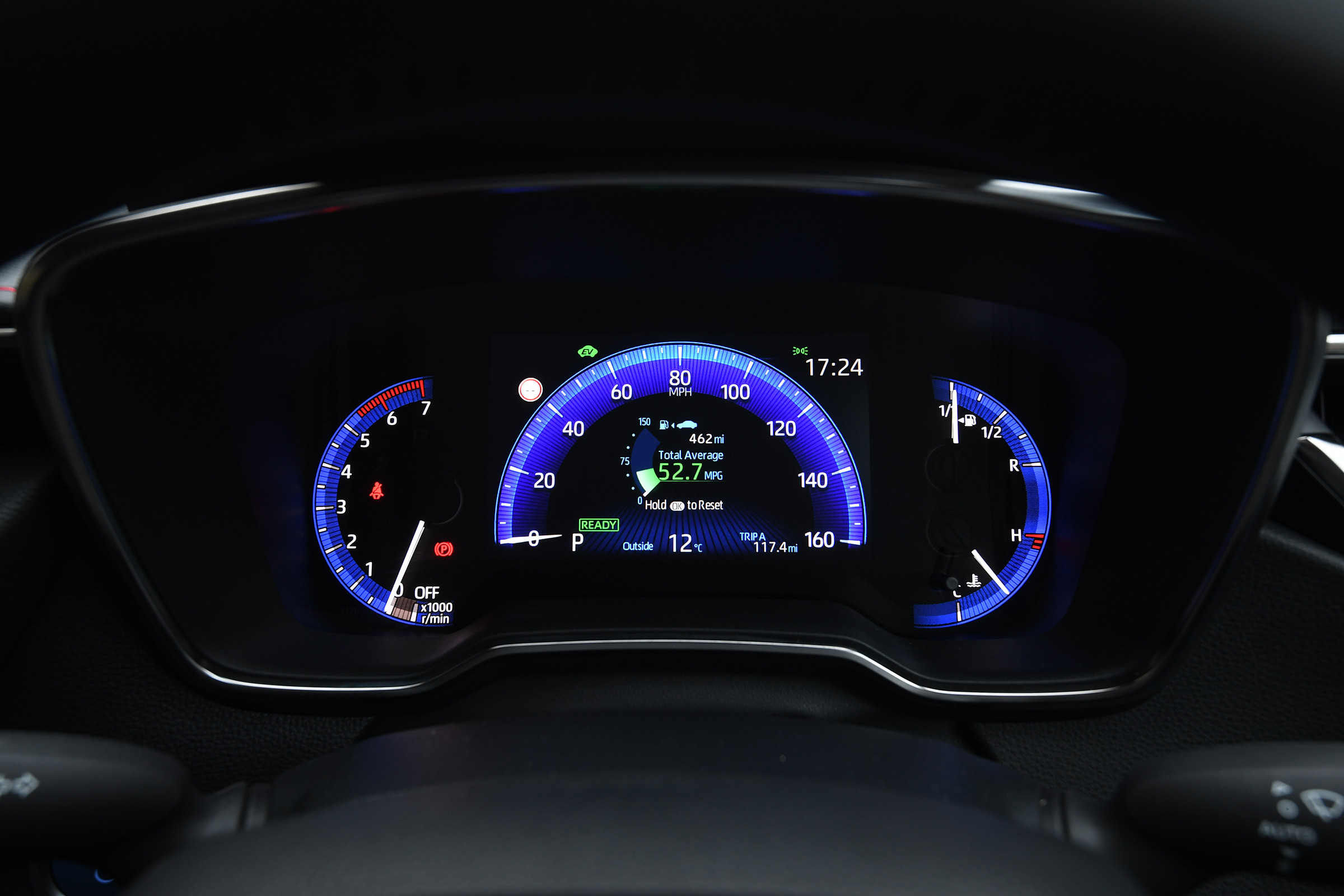 toyota corolla dashboard instruments
