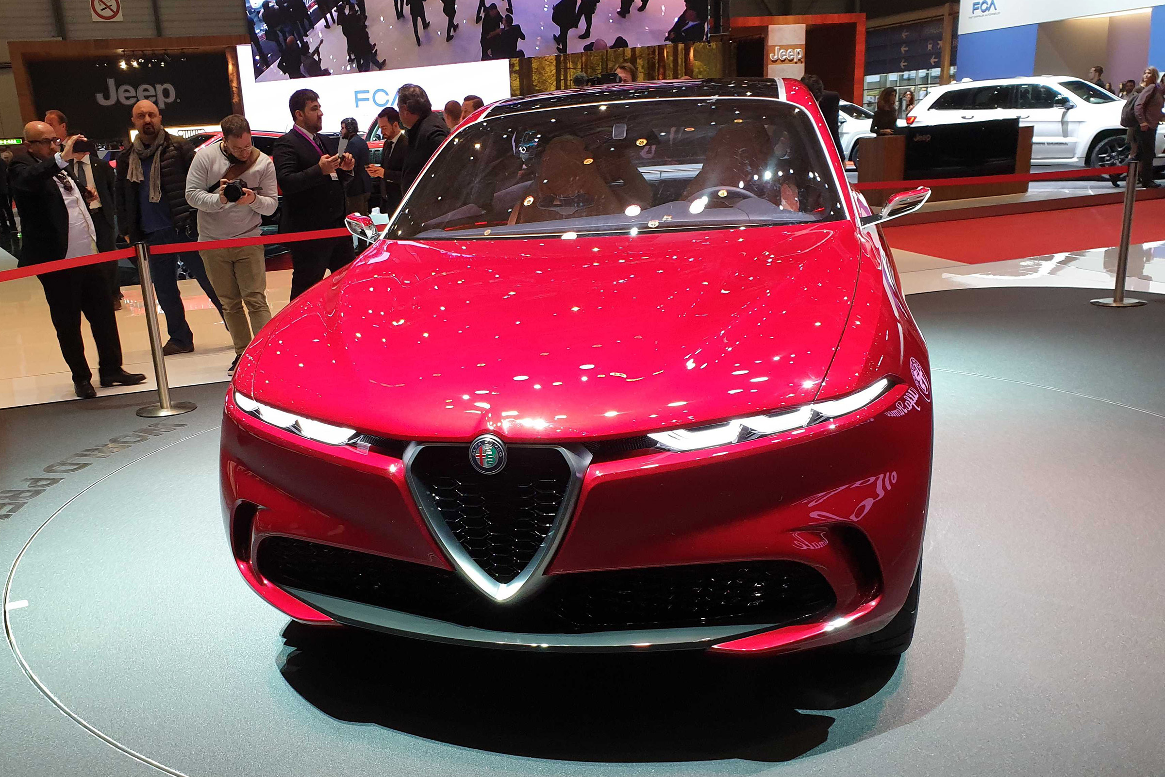Alfa Romeo Tonale - Geneva full front