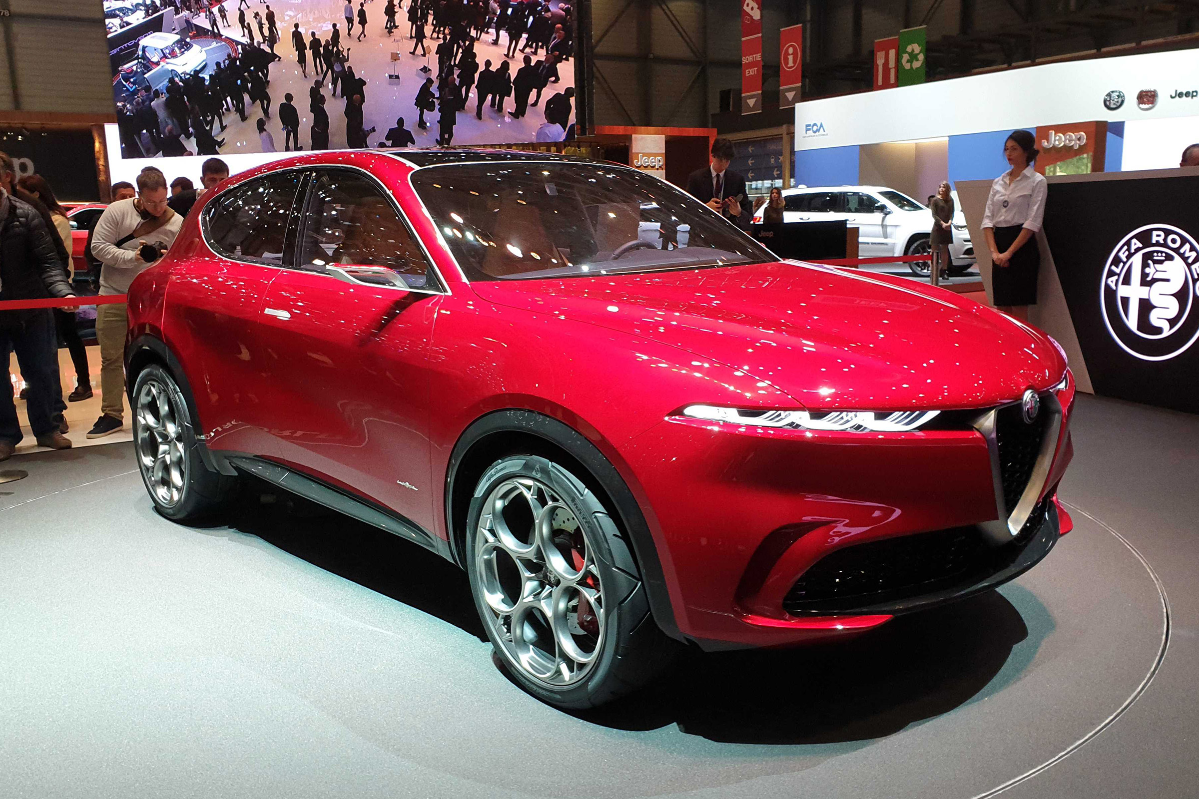 Alfa Romeo Tonale - Geneva front