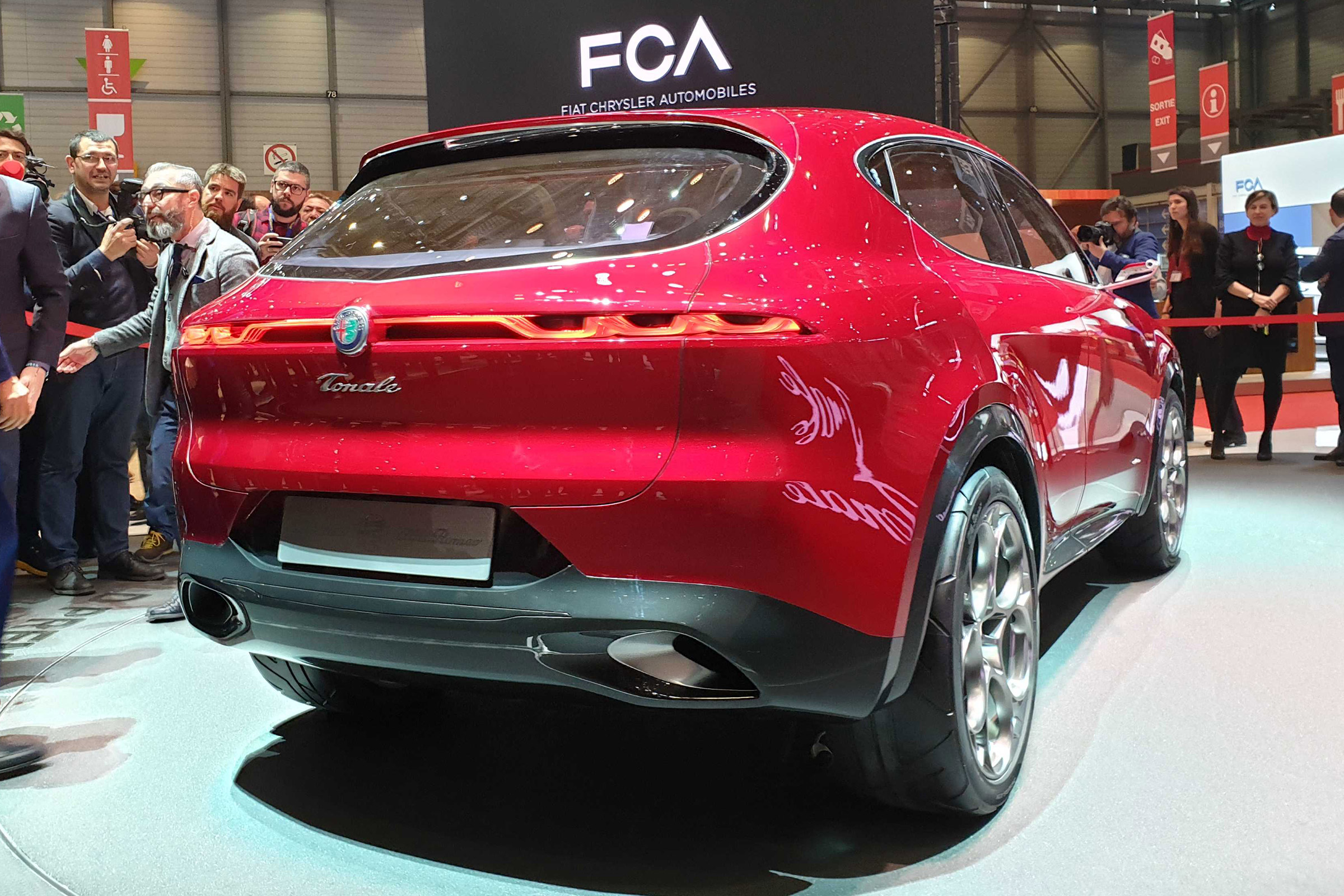 Alfa Romeo Tonale - Geneva rear