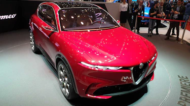 Alfa Romeo Tonale - Geneva front above