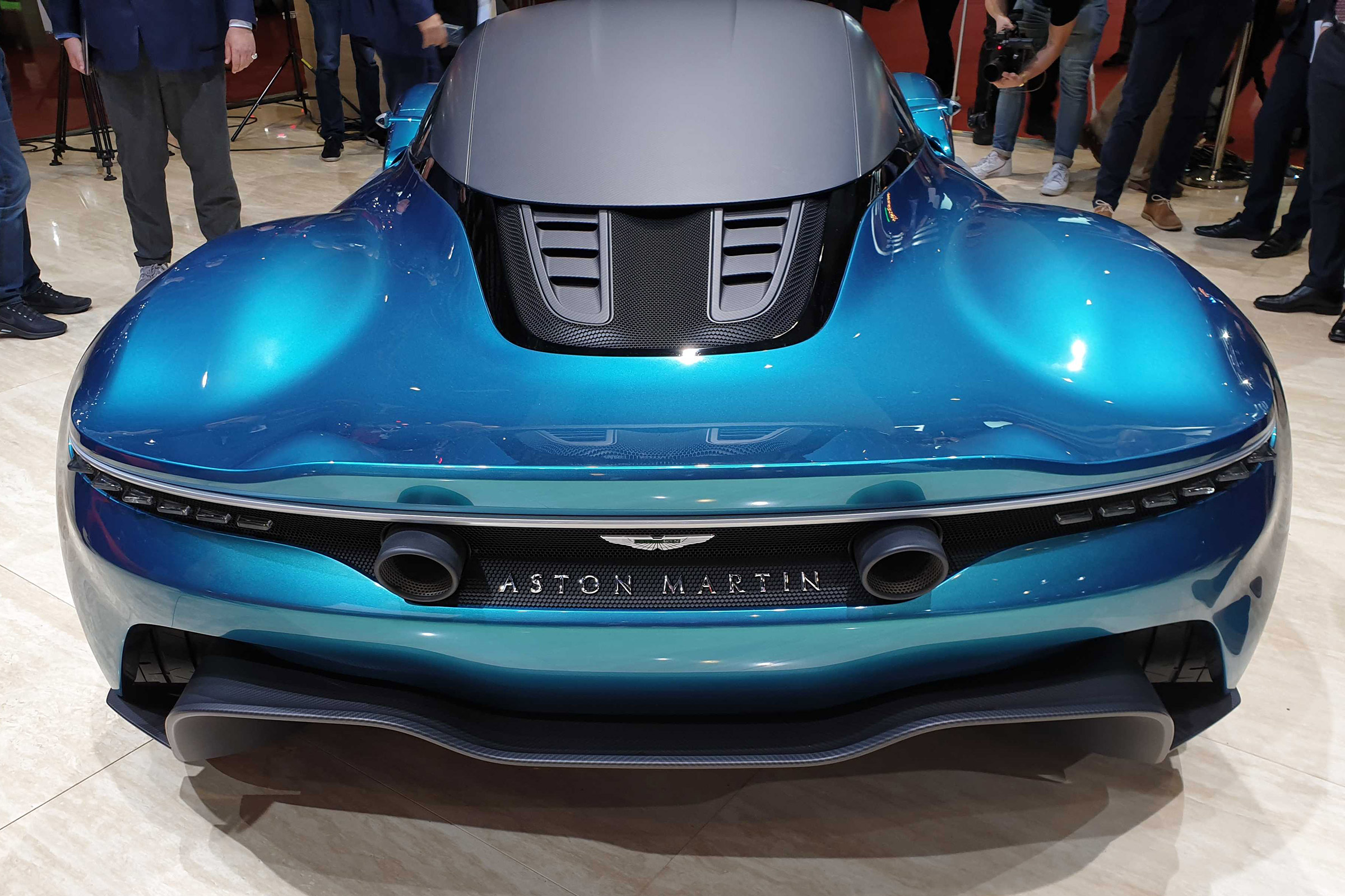 Aston Martin Vanquish Vision concept - Geneva full rear