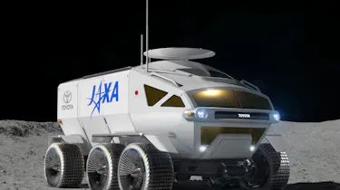 Toyota lunar vehicle - front 3/4