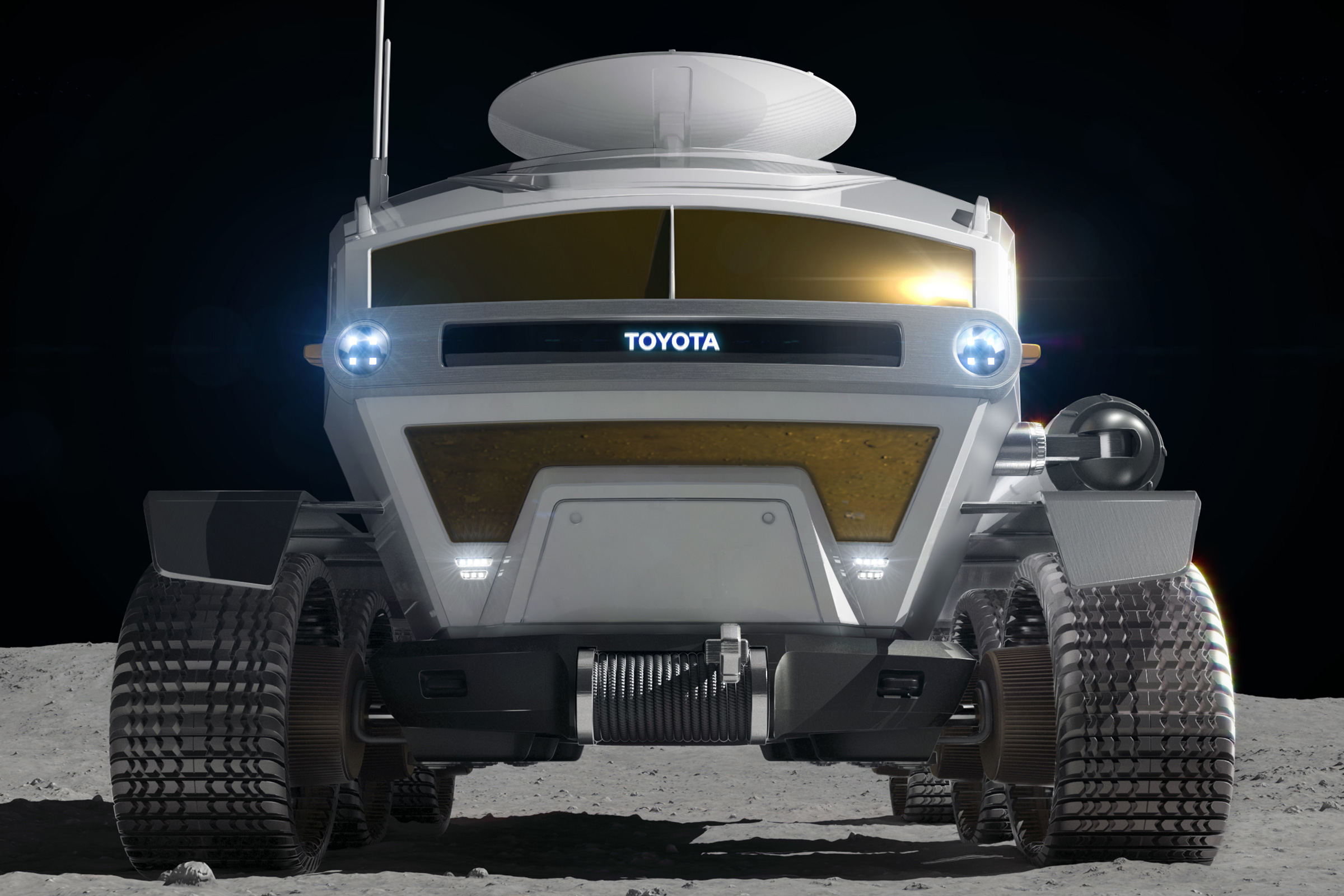 Toyota lunar vehicle - front