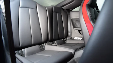 Audi TTS - rear seats