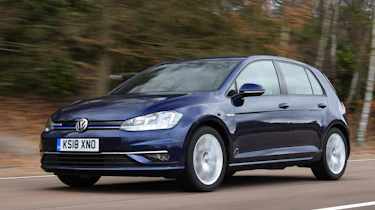 vw golf tracking front