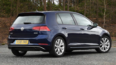vw golf static rear