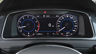 vw golf dashboard instruments