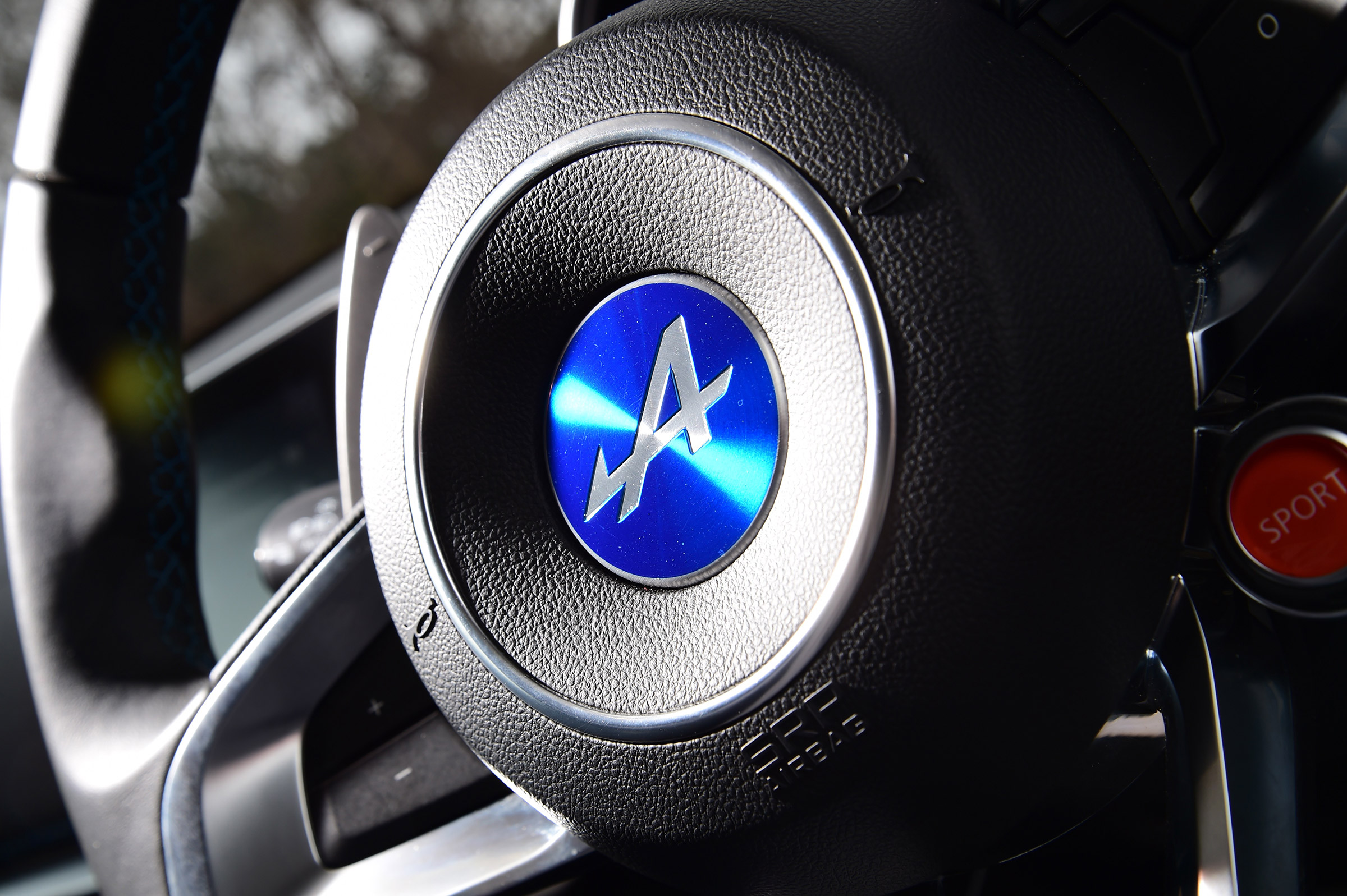 Alpine A110 Pure - steering wheel