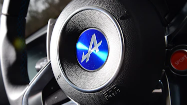 Alpine A110 Pure - steering wheel