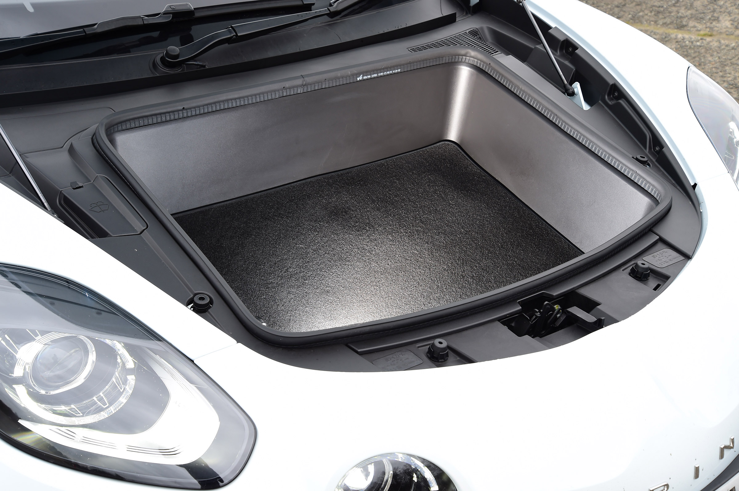 Alpine A110 Pure - front boot