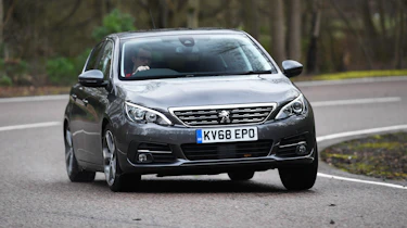 peugeot 308 cornering