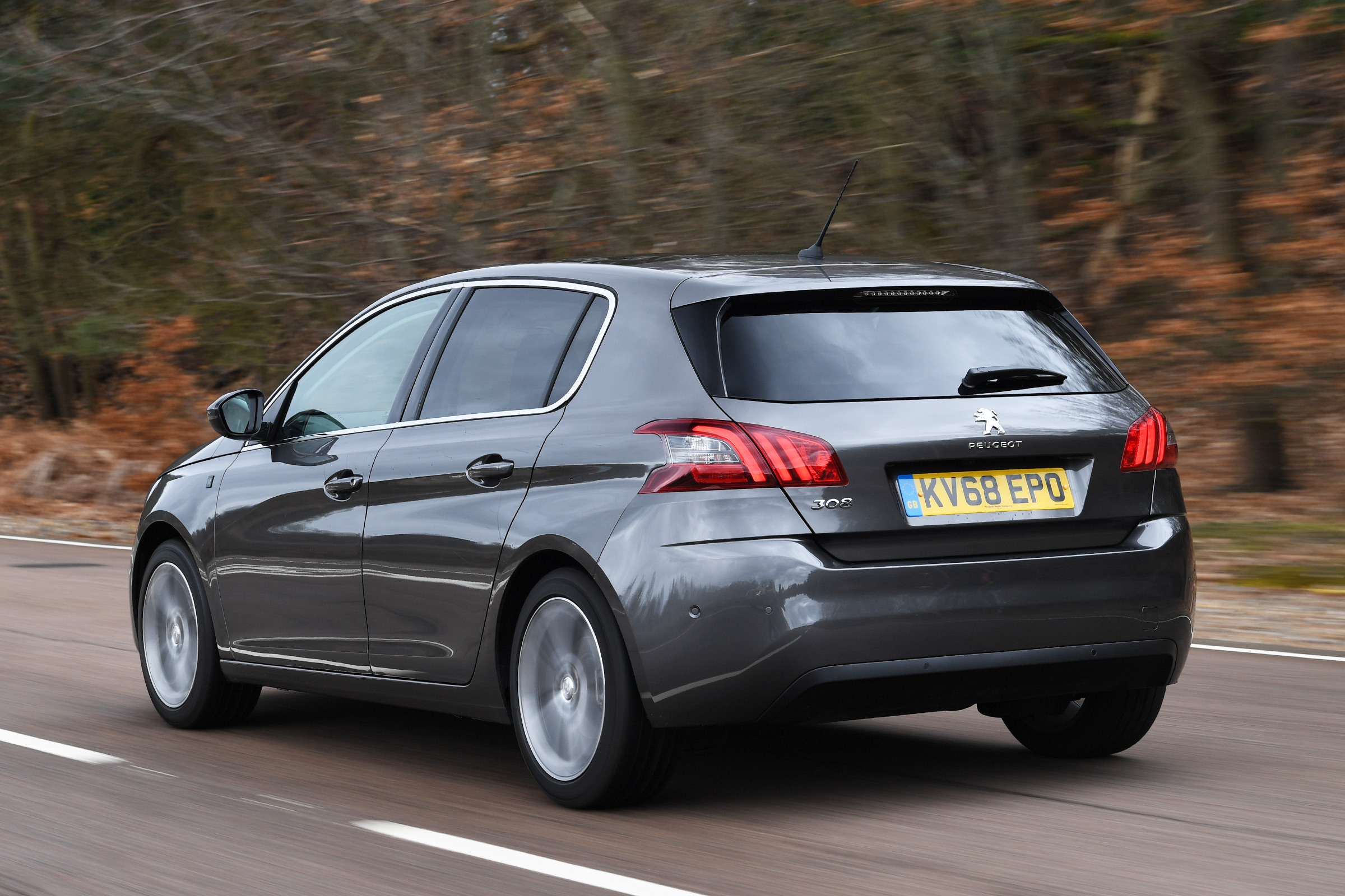 peugeot 308 tracking rear