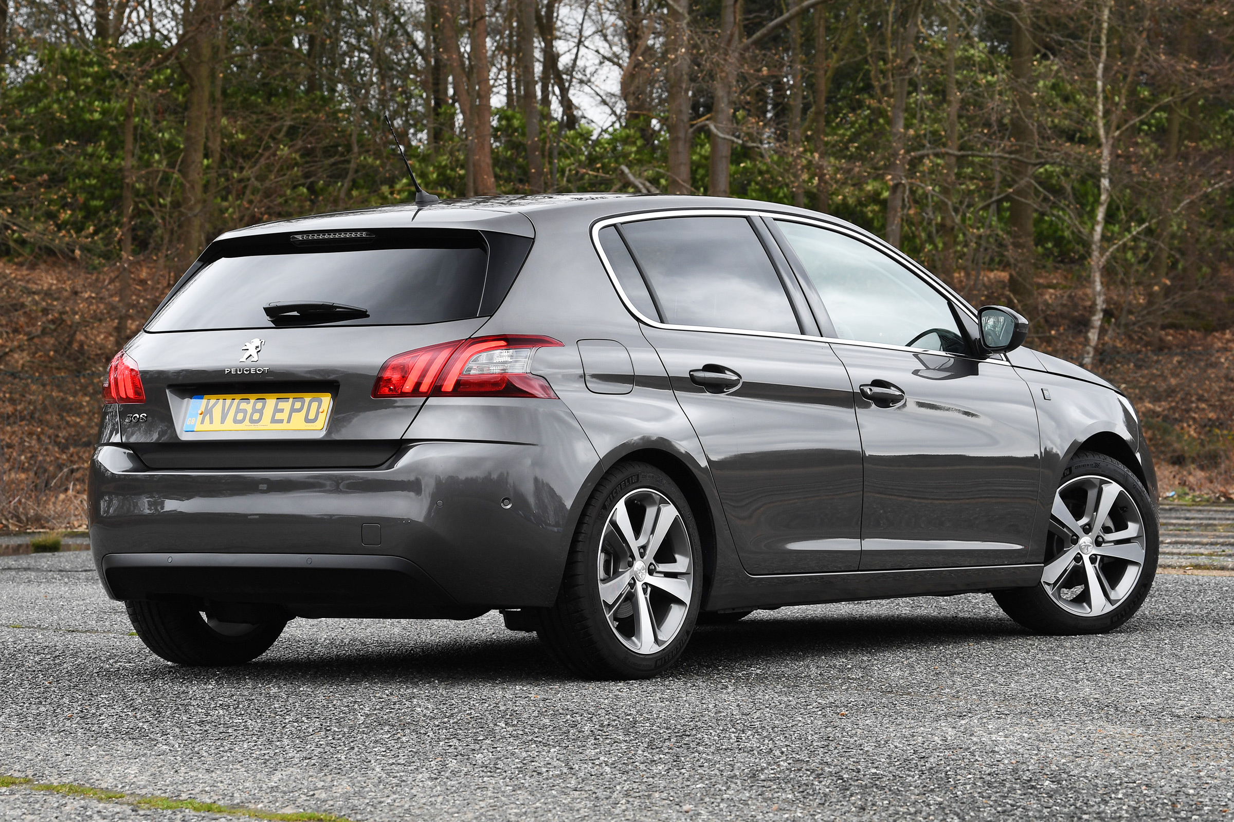 peugeot 308 static rear quarter
