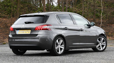 peugeot 308 static rear quarter