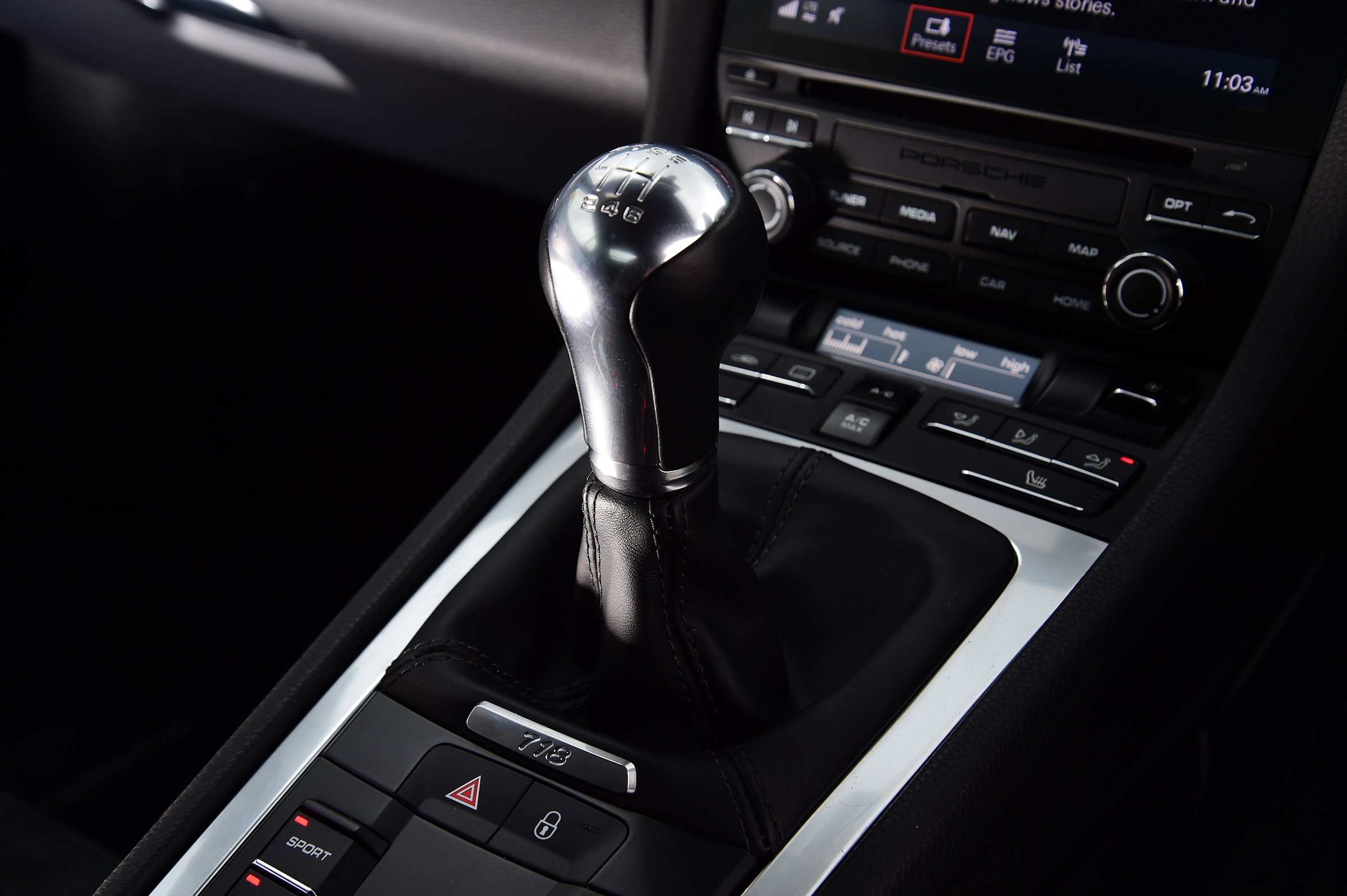 Porsche 718 Cayman - transmission