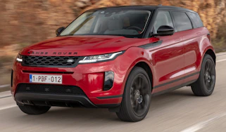 Range Rover Evoque - front tracking