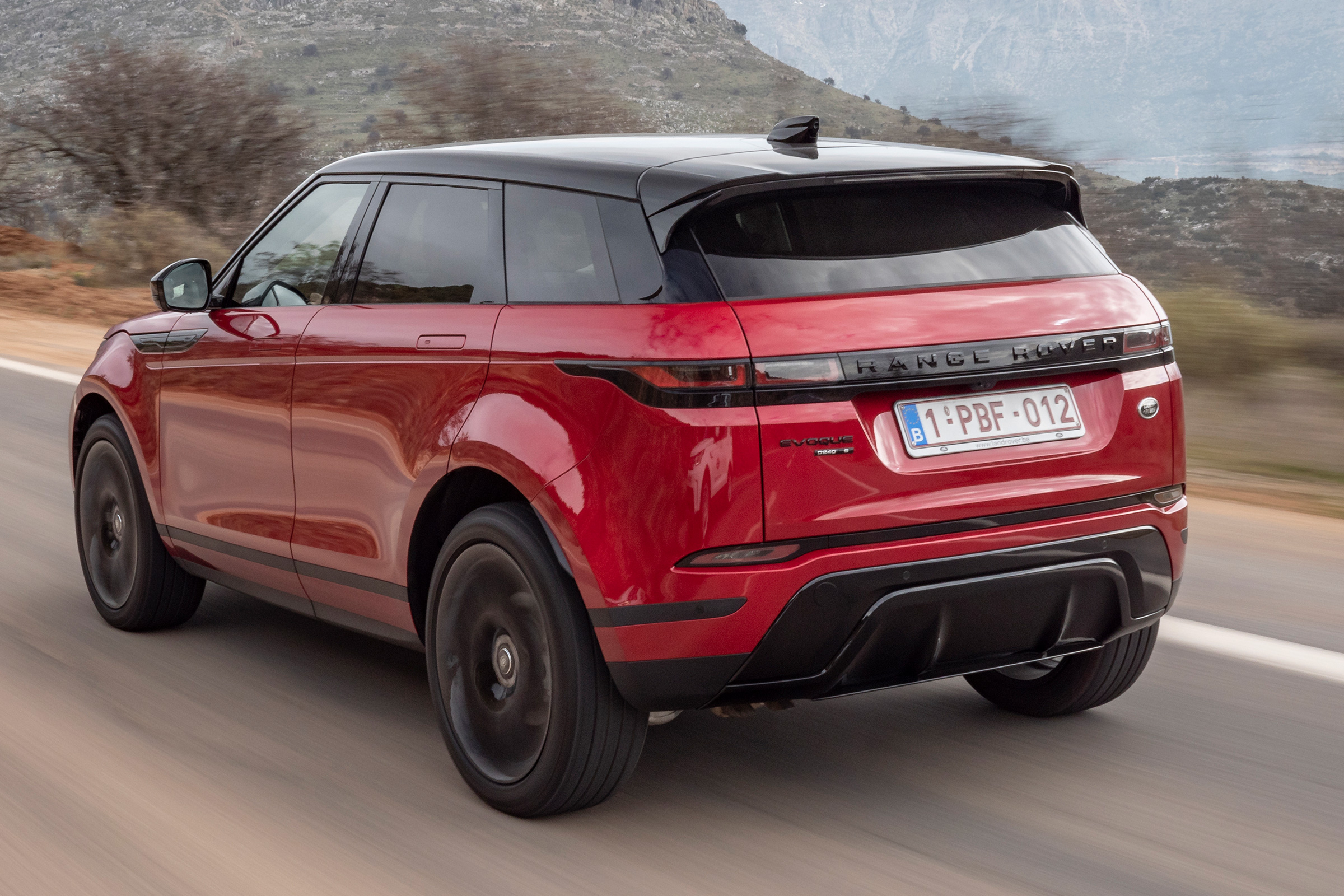 Range Rover Evoque - rear tracking