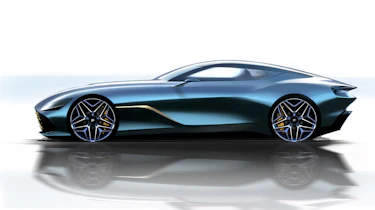 Aston Martin DBS GT Zagato side