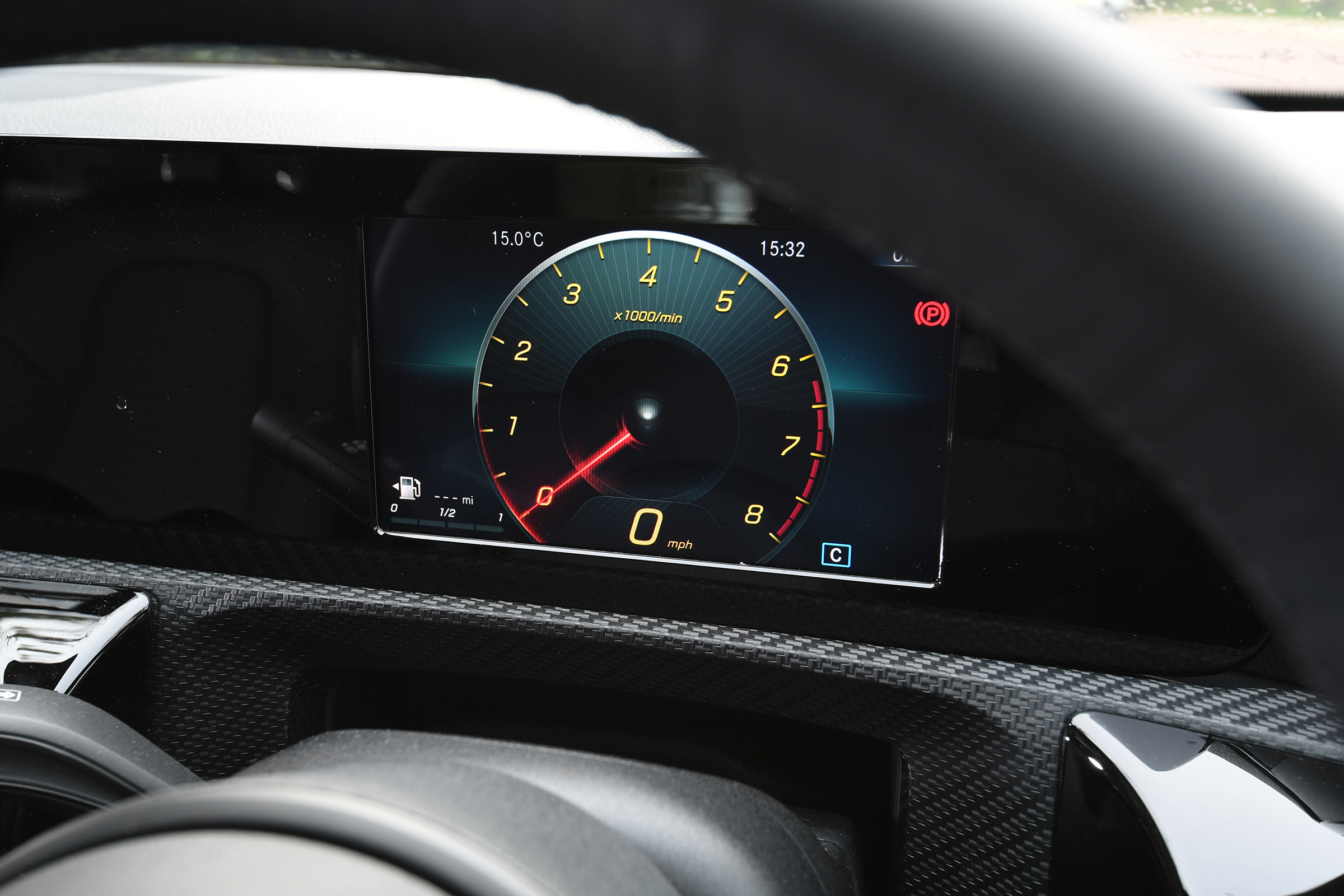 Mercedes A 180 SE - instruments 