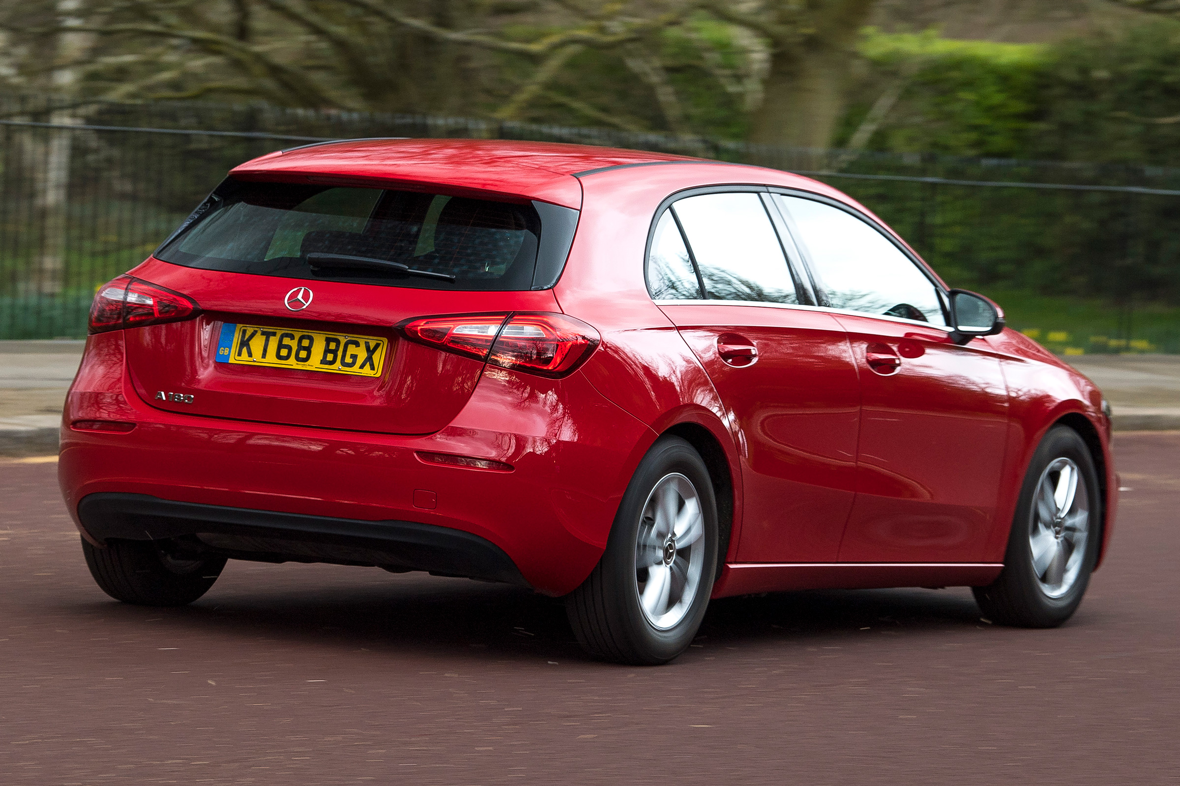 Mercedes A 180 SE - rear cornering