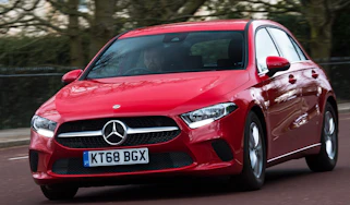 Mercedes A 180 SE - front tracking