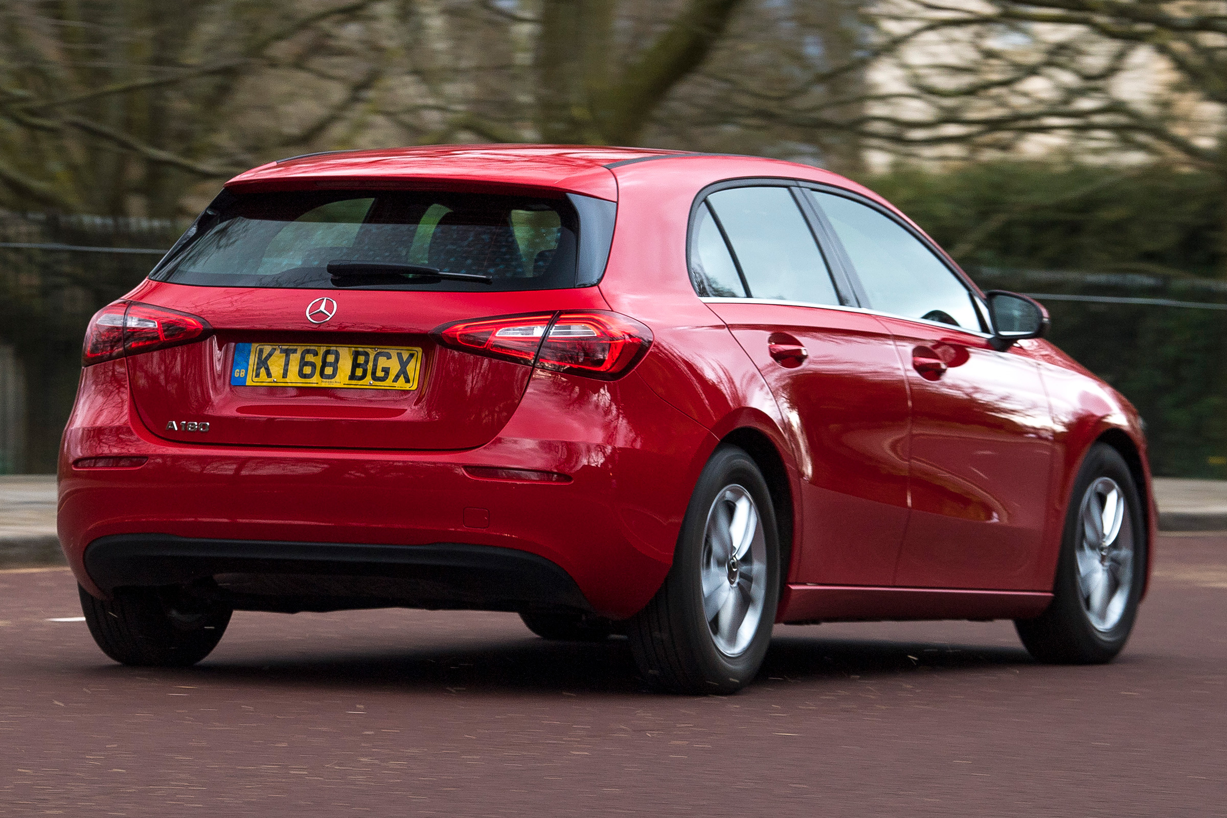 Mercedes A 180 SE - rear tracking