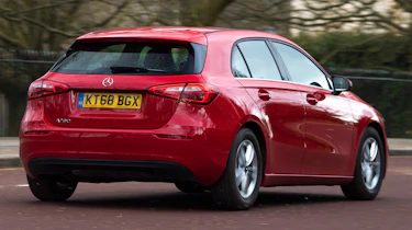Mercedes A 180 SE - rear tracking