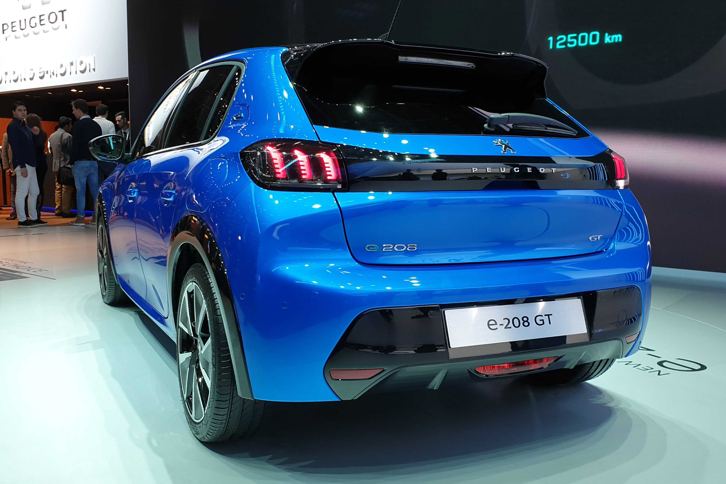 Peugeot e-208 - Geneva rear